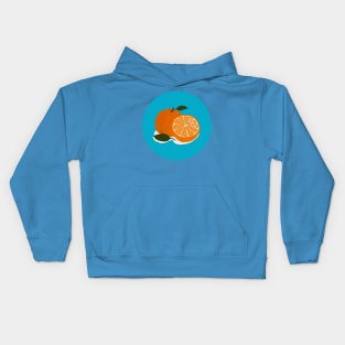 Orange Kids Hoodie